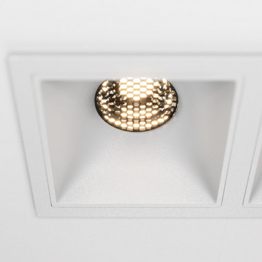 Встраиваемый светильник Maytoni Technical Alfa LED DL043-02-10W3K-D-SQ-W, корпус: белый