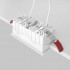 Встраиваемый светильник Maytoni Technical Alfa LED DL043-02-10W3K-D-SQ-W, корпус: белый