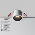 Встраиваемый светильник Maytoni Technical Alfa LED DL043-01-10W3K-RD-W-1, корпус: белый
