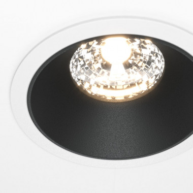 Встраиваемый светильник Maytoni Technical Alfa LED DL043-01-15W3K-D-RD-WB, корпус: чёрный