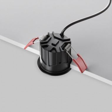 Встраиваемый светильник Maytoni Technical Alfa LED DL043-01-10W3K-RD-B-1, корпус: чёрный