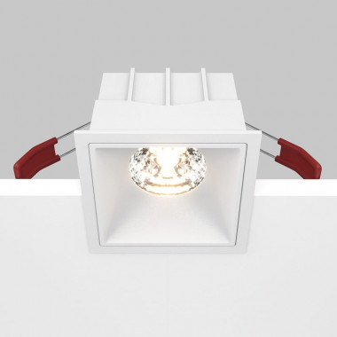 Встраиваемый светильник Maytoni Technical Alfa LED DL043-01-15W3K-D-SQ-W, корпус: белый