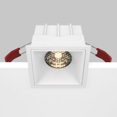 Встраиваемый светильник Maytoni Technical Alfa LED DL043-01-15W3K-D-SQ-W, корпус: белый
