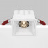 Встраиваемый светильник Maytoni Technical Alfa LED DL043-01-15W3K-D-SQ-W, корпус: белый