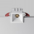 Встраиваемый светильник Maytoni Technical Alfa LED DL043-01-10W3K-SQ-W-1, корпус: белый