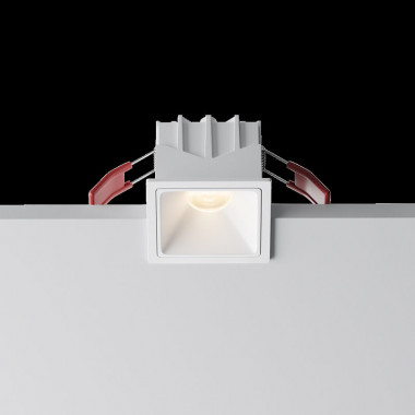 Встраиваемый светильник Maytoni Technical Alfa LED DL043-01-10W3K-SQ-W-1, корпус: белый