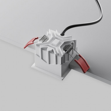 Встраиваемый светильник Maytoni Technical Alfa LED DL043-01-10W3K-SQ-W-1, корпус: белый