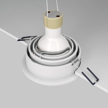 Встраиваемый светильник Maytoni Technical Atom DL025-2-01W, корпус: белый, GU10