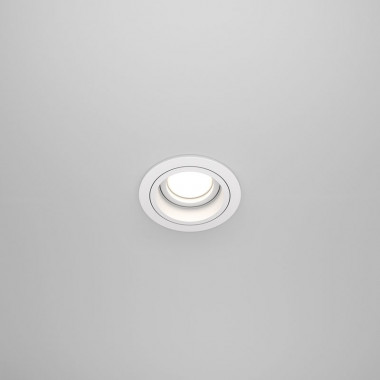 Встраиваемый светильник Maytoni Technical Atom DL025-2-01W, корпус: белый, GU10